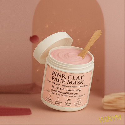 Winym DTAN Vitamin C Glow Clay Mask for Youthful Skin(100 g)