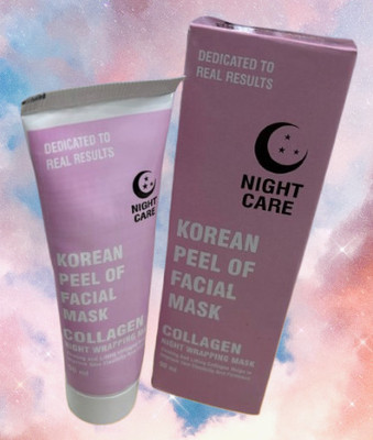Deeparth Korean Wrinkle Reduction Collagen Wrapping Peel Off Overnight Mask(90 ml)