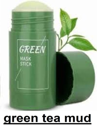 Luipui best green tea mud face pack pack of 1(40 g)