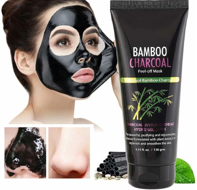MYEONG Bamboo Charcoal Peel Off Mask With Charcoal & Aloevera-Anti Pollution(130 g)