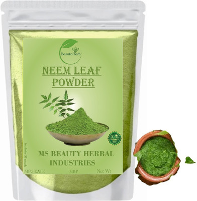 Beautoherb pure Natural Neem Powder for face pack smooting(500 g)