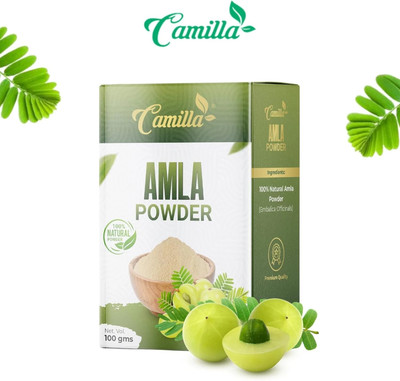 Camilla Premium Amla Powder Makes For All Skin Soft, Smooth With Vitamin C(100 g)