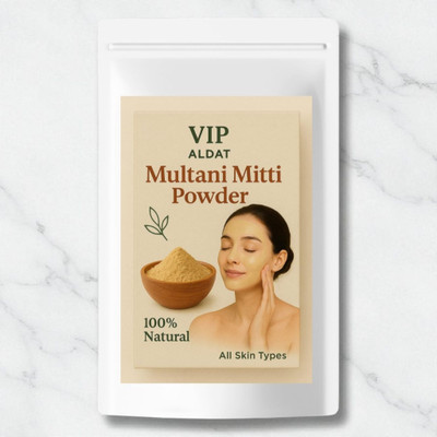 VIP ALDAT Multani Mitti Golden Herbal Touch for Smooth Soft Glowing Skin(400 g)
