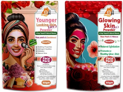 Ordershock Younger Looking & Glowing Skin Powder Combo Face Skin Care Powder(100 g)