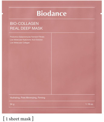 BIODANCE Bio Collagen-Real Deep Mask – 1 Sheet Mask (34g) – Hydrating & Firming(34 g)