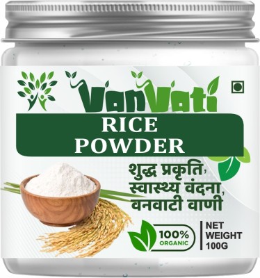 Vanvati Natural Rice Powder For Anti-Aging, Brightening Face Pack Skin Powder(100 g)