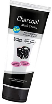 FELICECHIARA Charcoal Mask Remove Blackhead Glow Face ke liye Mask(130 g)