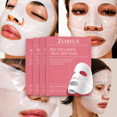 Zorius Bio-Collagen Overnight Korean Glass Skin Hydrogel Face Mask(34 g)