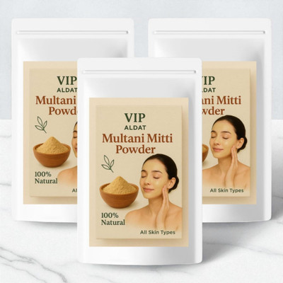 VIP ALDAT Natural Detox Mask with Herbal Essence for Youthful and Bright Glow(450 g)