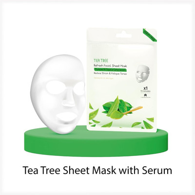 tanvi27 Nourishing Skincare With Tea Tree Sheet Mask For Glowing Skin(20 g)