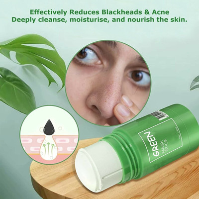 Luster Shine Face Oil Control & Detoxing & Toning Face Mask Stick(40 g)