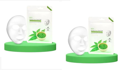 EVERERIN Deep Cleansing & Oil Control neem Face Sheet Mask With Serum(40 g)