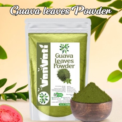 Vanvati Guava Leaves Powder 100g Natural And Pure Health And Skin CarePowder(100 g)