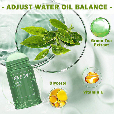 imelda Original Green Tea Purifying Clay Stick Mask Oil Control Face Mask(40 g)