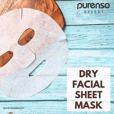 PURENSO Select - Dry Facial Sheet Mask (100Pcs x 1 Pack)(100 g)
