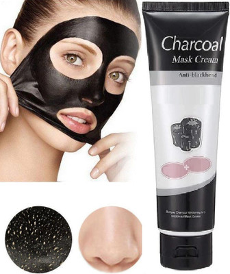 NADJA Peel Off Black Charcoal Mask with Volcanic Soil for removal of Blackhead(130 g)