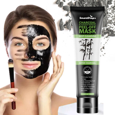 smartdrops Charcoal Peel Off Mask Remove Whiteheads(60 ml)