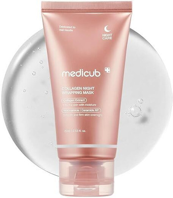 MiDenso Collagen Overnight Wrapping Peel Off Glowing Face Mask Pack - 1 Pack(75 ml)
