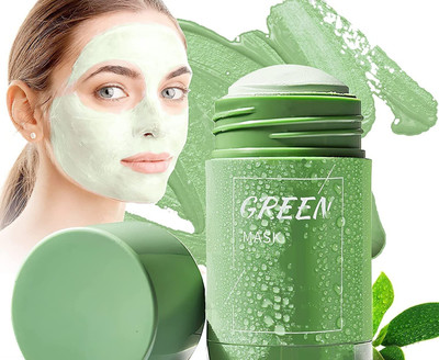 Jiwoo Green Tea Cleansing Mask Blackheads Stick for Men and Women(40 g)