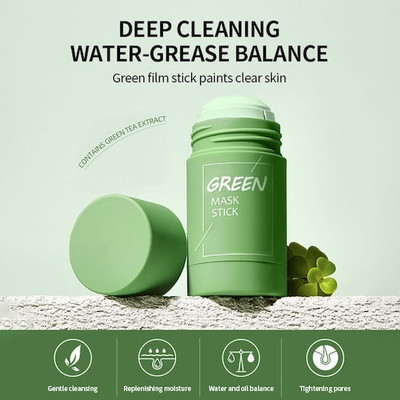 GULGLOW99 Acne Oil Control Green Tea Purifying Mask-03(40 g)