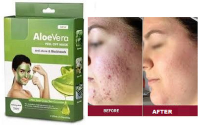 Luipui aloevera peel off mask for anti ageing(150 g)
