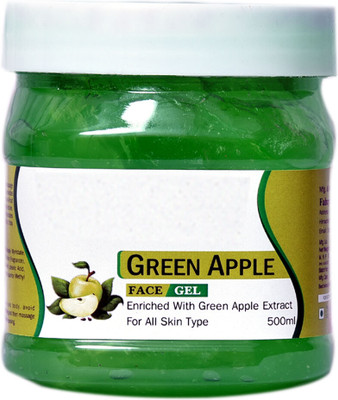 Softiebow Green Apple Face Gel Enriched With Green Apple Extract For All Skin Type(500 ml)
