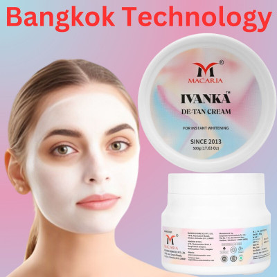 MACARIA YUII Insta-Brightening De-Tan Elixir Face Pack Mask 3 in 1(500 g)