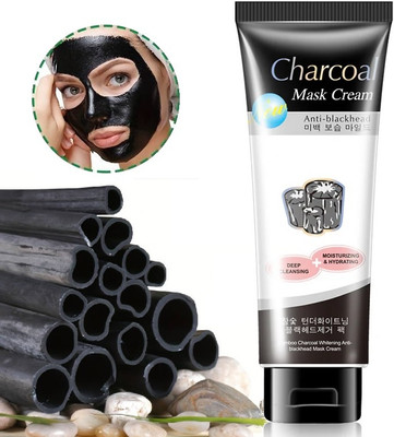 SEUNG Charcoal Face Mask, Active Cooling Effect, Deep Skin Purifying Cleansing(130 g)