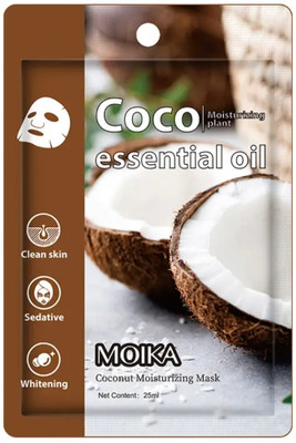 MOIKA KOREAN Pigmentation Removal COCONUT FACE MASK SHEET PACK OF 1(25 ml)