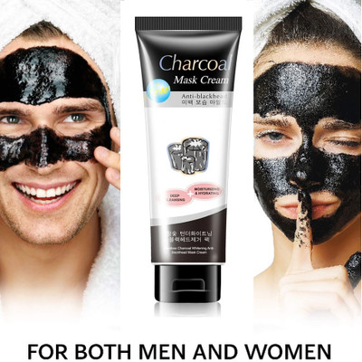 BLUEMERMAID Blackhead & Tan Removal Bamboo Charcoal for All Skin Types(130 g)