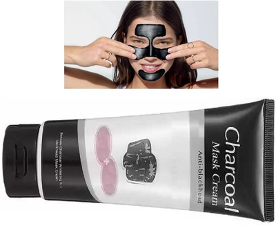 JANOST Deep Cleansing Blackhead Remover Charcoal Oil Control Peel Off Mask PACK OF 1(130 ml)