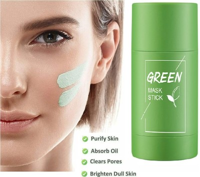 Yuency Green Tea Purifying Clay Stick Mask, Face Moisturizer, Oil Control(40 g)