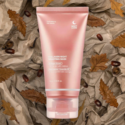 Deeparth Night Collagen Wrap Mask - Hydrate, Firm & Glow While You Sleep -/1pic(75 ml)