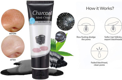 Yuency Activated Charcoal Peel-Off Blackhead Remover for Men and women(130 ml)