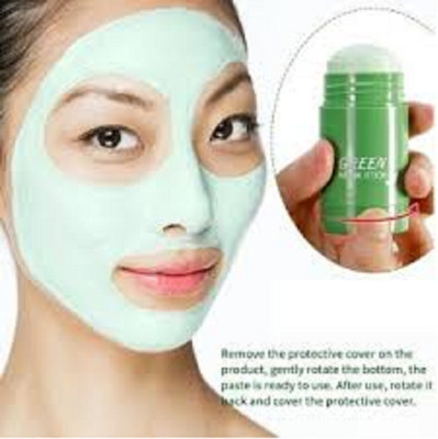 Luipui green tea mask for anti acne pimples(40 g)