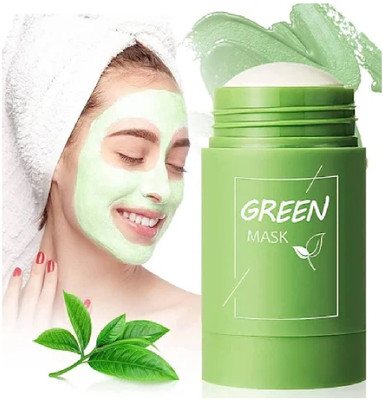 Luipui mud stick green amazing gives glowing face after use this face pack of pack of 1(40 g)