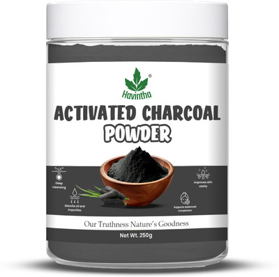 Havintha Natural Charcoal Powder For Oil Control and Acne(250 g)