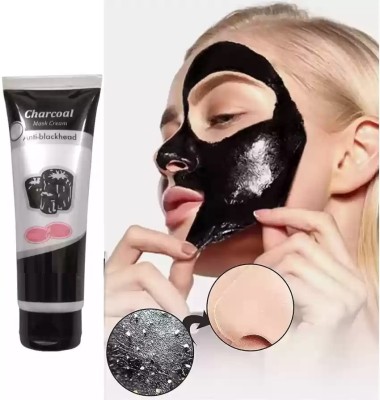 EVERERIN Charcoal anti blackhead feel off mask(130 g)