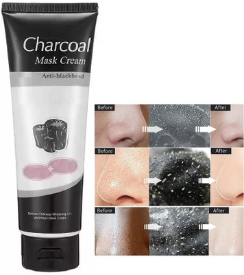 AMOSFIA Mask charcoal face mask for blackheads removal(130 ml)