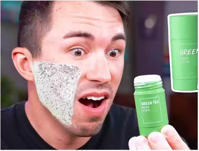 Love Kart Solid Mud Easy to Use Green Tea Purifying Clay Detox Mud Mask(40 g)