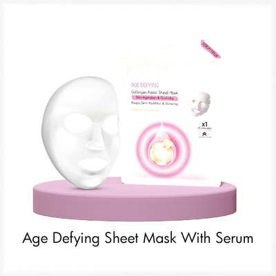 EVERERIN Age Defying Face Sheet Mask With Serum For Women and Men(20 g)