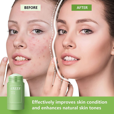 Luster Shine Cleansing Mask Purifying Mask Solid Cleansing Mask Smear Type Shrink Pores(40 g)