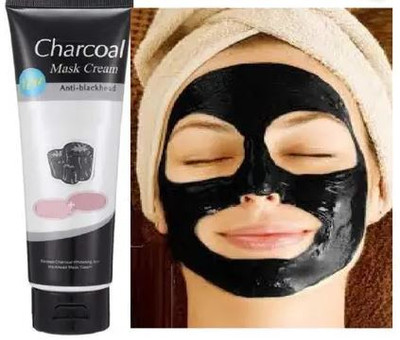 Luipui black color best charcoal face mask pack of 1 ( 130 ) g(130 g)
