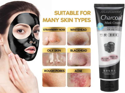 FELICECHIARA New Black Head Removing Original Anti-Blackhead Suction face Mask(130 ml)