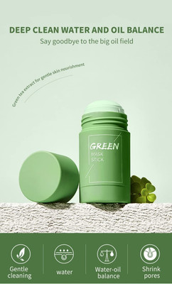 GFSU - GO FOR SOMETHING UNIQUE Green Tea Cleansing Mask Stick For Face(40 g)
