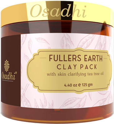 Osadhi Vegan Glow Face Pack – Tan Removal, Oil Control & Deep Pore Cleansing Mask(125 g)