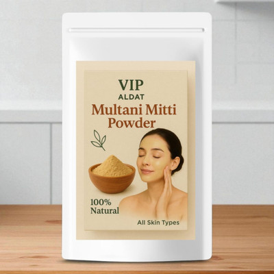 VIP ALDAT Pure Multani Mitti – Radiant & Healthy Skin(400 g)