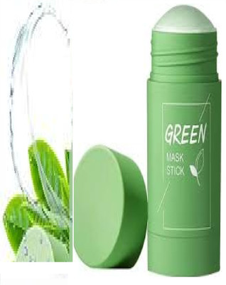 Luipui best green tea mud face pack of 1 long lasting(40 g)