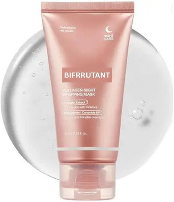 BIFRRUTANT Over Night Bio Collagen Mask for Firm Youthful Skin(75 ml)