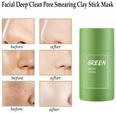 WOONGMI Green Tea Cleansing Mask Stick for Face | For Blackheads, Whiteheads,Oil Control(40 g)